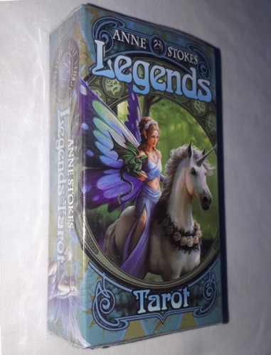 Купить Карты Таро Легенды. Anne Stokes Legends Tarot, Fournier. Колода средняя, Увеличить фото, Разрешение: 455x598px