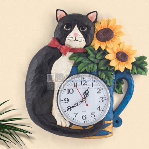 Купить Настенные часы Enesco - Кошка, Увеличить фото, Разрешение: 600x600px