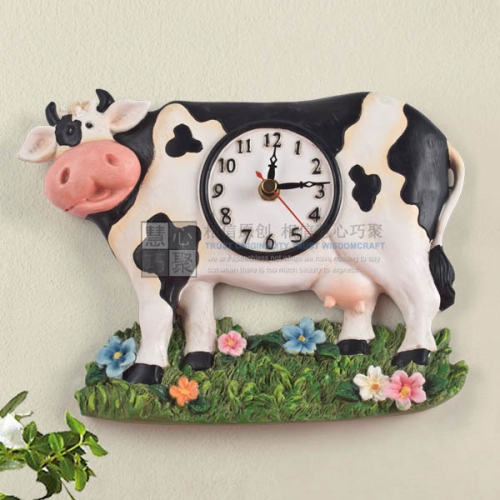 Купить Коровьи настенные часы Enesco, Увеличить фото, Разрешение: 600x600px