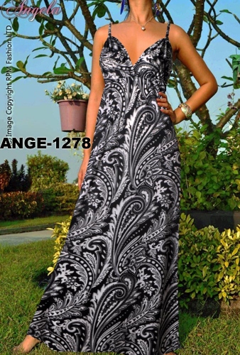 Купить Платье летнее, сарафан черно-белый, Увеличить фото, Разрешение: 676x1000px