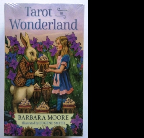 Купить Таро в стране чудес. Автор Барбара Мур. Tarot in Wonderland. В мешочке, Увеличить фото, Разрешение: 571x546px