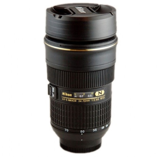 Купить Кружка фотообъектив Nikon 24-70 мм + чехол, Увеличить фото, Разрешение: 500x500px