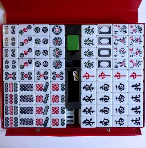 Купить Большой Маджонг с номерами. Mahjong в ПВХ кейсе, Увеличить фото, Разрешение: 474x482px