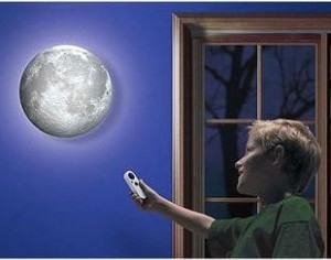 Купить Ночник проектор Луна с пультом д/у - светильник , Увеличить фото, Разрешение: 300x236px