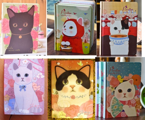 Купить Винтажный Блокнот Кошки+закладка+открытка+наклейки, Увеличить фото, Разрешение: 903x748px