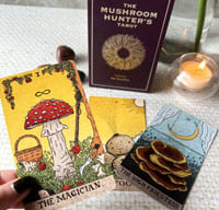 ���������������������������������������.��The�Mushroom�Hunters�Tarot�12���..,�-�����