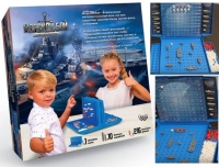 Купить Морской бой стратегическая игра для детей. Неизменная со времён СССР. Настольная игра, пластиковые игры Оригинал, - Настольные