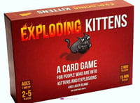 Купить Взрывные котята Exploding Kittens. На английском. Взрывная версия. Карточная настольная игра, - Настольные